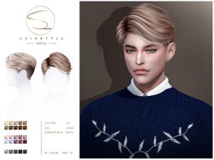 Men's short hair (090123Jae) - Sims 4 Haircuts